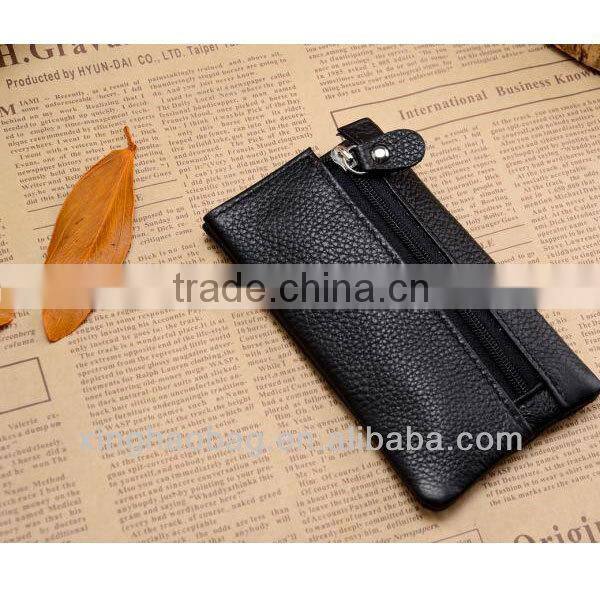 Cowhide leather bag high quality bag key holder 2014