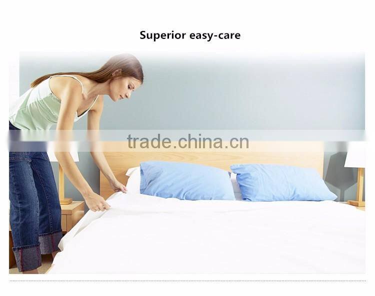 Wholesale White 100% Bamboo Fitted Sheet 300TC/400TC For Hotel