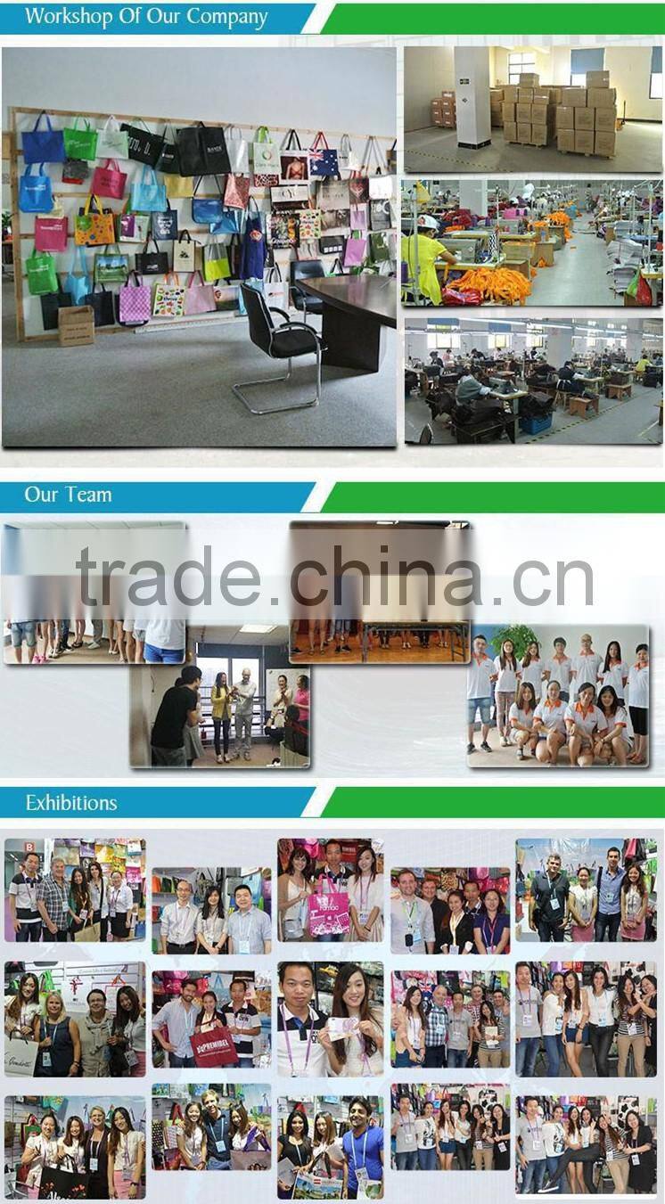 Newest beard shape folding recycle shopping bag women handbag