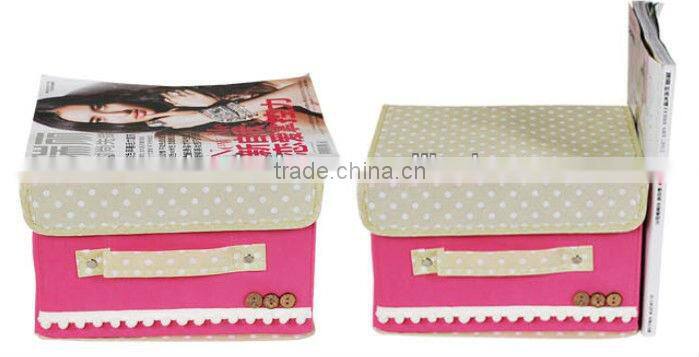 High quality non woven Waterproof coated double cover receive sorting box store content box