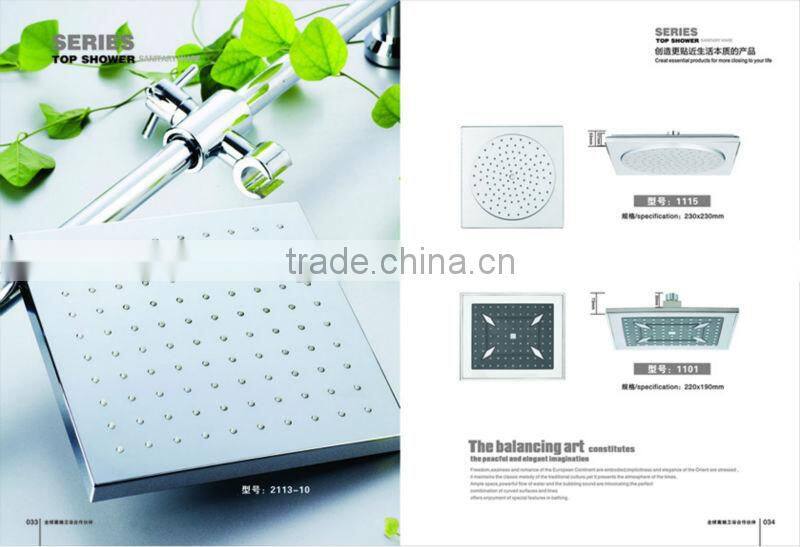 ningbo Zhejiang ABS overhead rain shower head