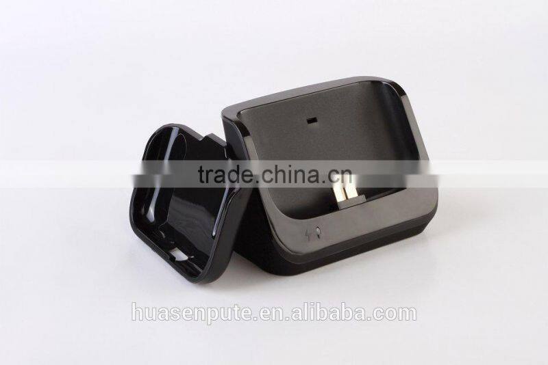 USB + HDMI Desktop Battery Charger Cradle with Dock Mode for Samsung GALAXY S5 I9600