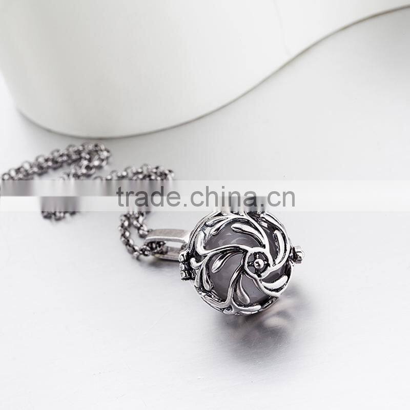 OEM Gold Filigree Cage Pregnancy Necklace