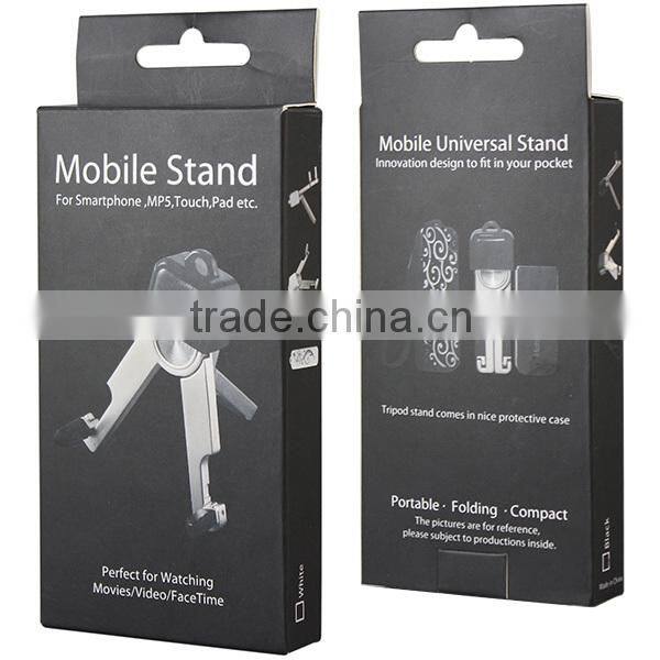 Portable Metal Folding Tripod Universal Mobile Stand Holder For Smartphone
