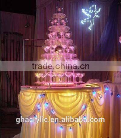 GH-RZ192 LED Acrylic Cocktail wine rack/fashional design Cocktail wine display stand