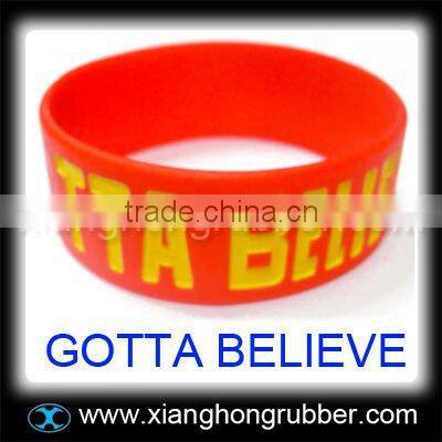 Eco-friendly customed silicone wristband