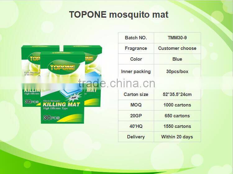 Hot Selling Mosquito Killer Mat Guangzhou Chemical Sale Manufacturer