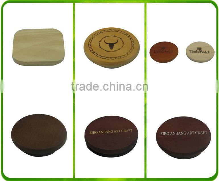 Made In China tea jars wood lid