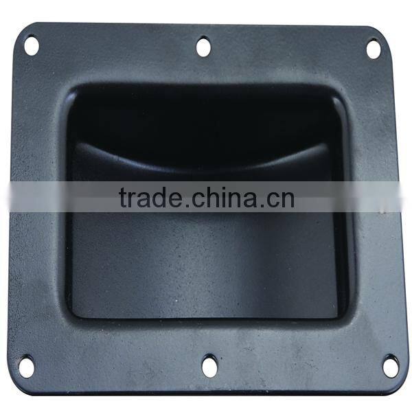 case wheel well for flight case hardware