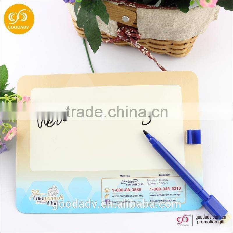 promotional plastic pen 11x1cm erasable marker pen