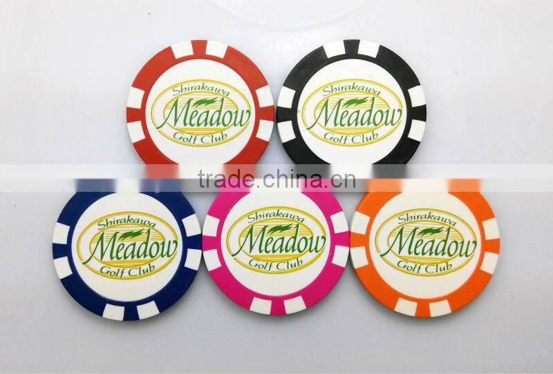 Plastic Pocker Chips Casino Chips Custom Printing custom printing 14.5Gram clay poker chip