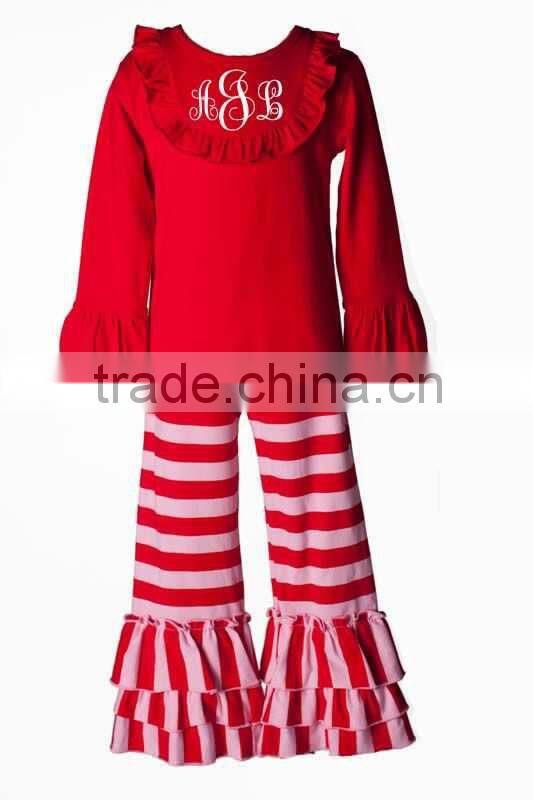 Persnickety baby girls 100% cotton ruffle tops with tank sleeves