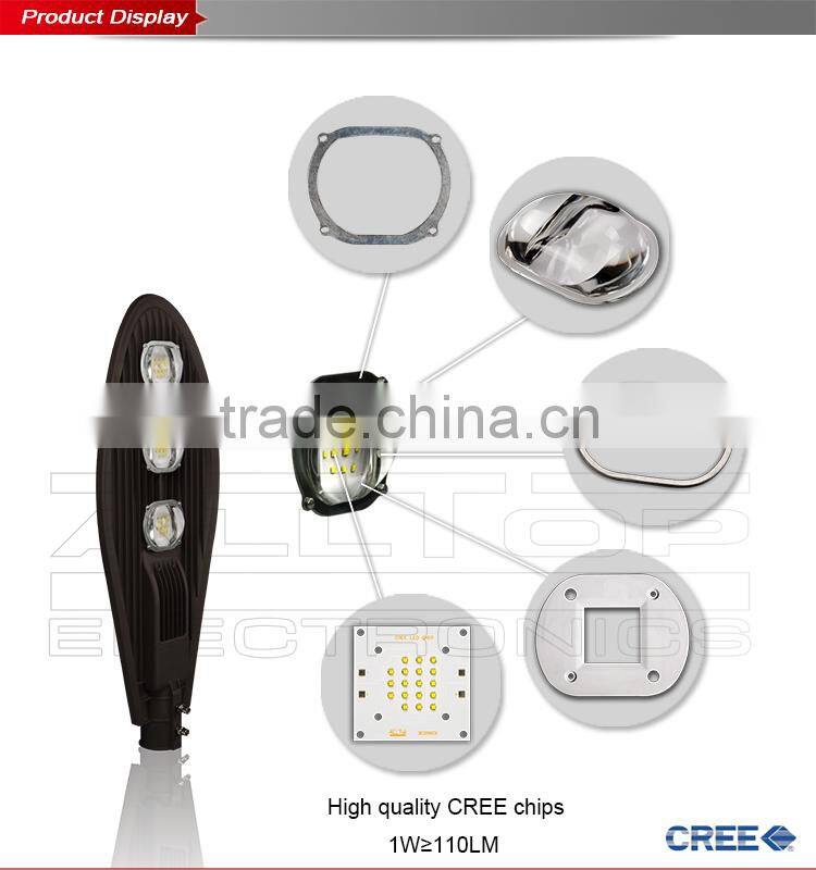 Outdoor IP67 waterproof bridgelux cob 180w high output led street light