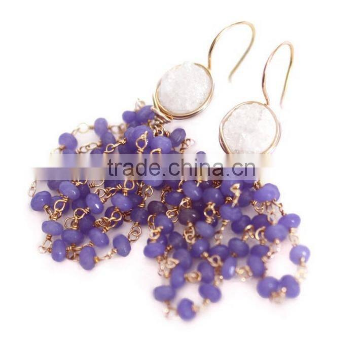 Mermaid stud earring