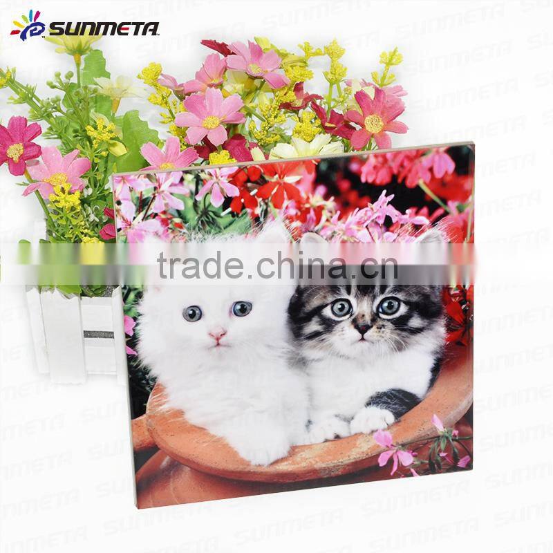 printable sublimation ceramic tile for customized printing,blank tile