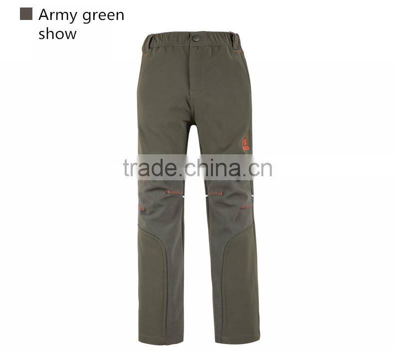 Top fashion children ski pants waterproof breathable anti-static anti- pilling