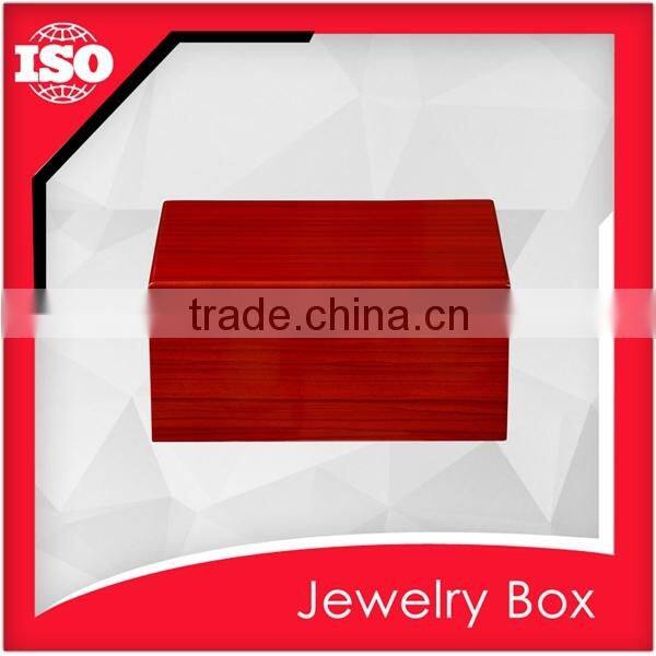 High-end MDF jewelry display box with drawer