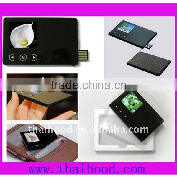 TFT lcd credit card digital photo frame