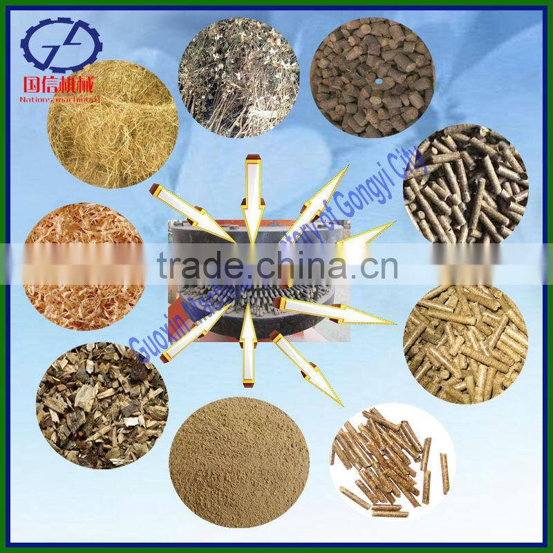 High efficiency machine for to make the pellet in home
