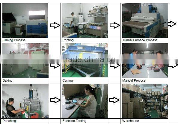 New style sound active flashing equalizer el car sticker ,customing your own design