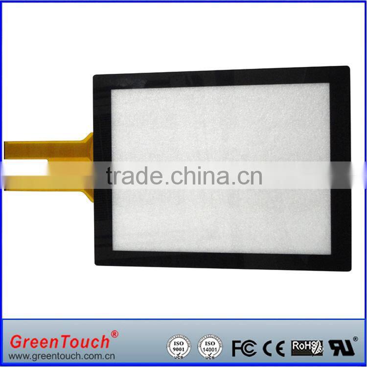 GreenTouch 10.4 inch 10.4''open frame capacitive touch screen overlay,USB cable