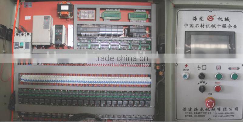16 heads granite automatic line grinding machine 1200mm