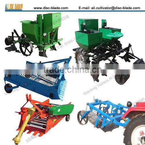 Single-Row Sweet Potato Harvester with FOTON Tractors