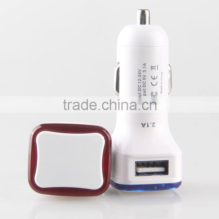 New arrival battery car charger with double USB 3.1A charging from ShenZhen factory car charger