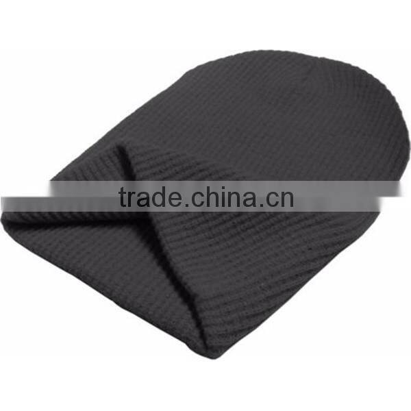 Men's Women's Knit Baggy Beanie Oversize Winter Hat Ski Slouchy Chic Cap Skull