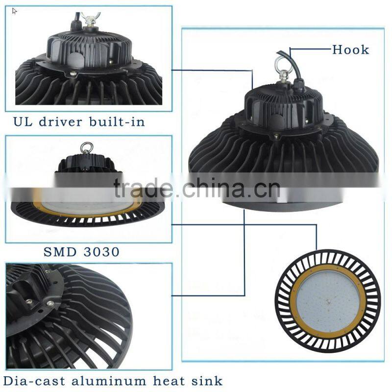 NEW Model UL IP65 150W 200W LED High Bay Light with 5 Years Warranty