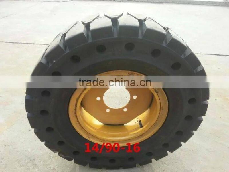 solid tyre 14/90-16 for industrial use