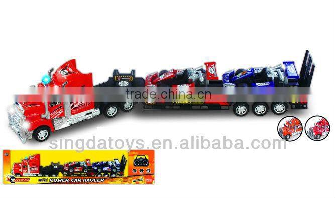 New arrive ! 4 Channel with light and recharge battery rc container truck