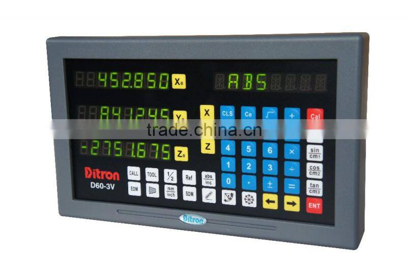 package of 3 axis DRO and linear scale glass scale