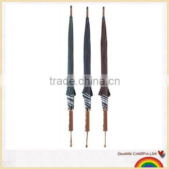 High quality wooden handle umbrella