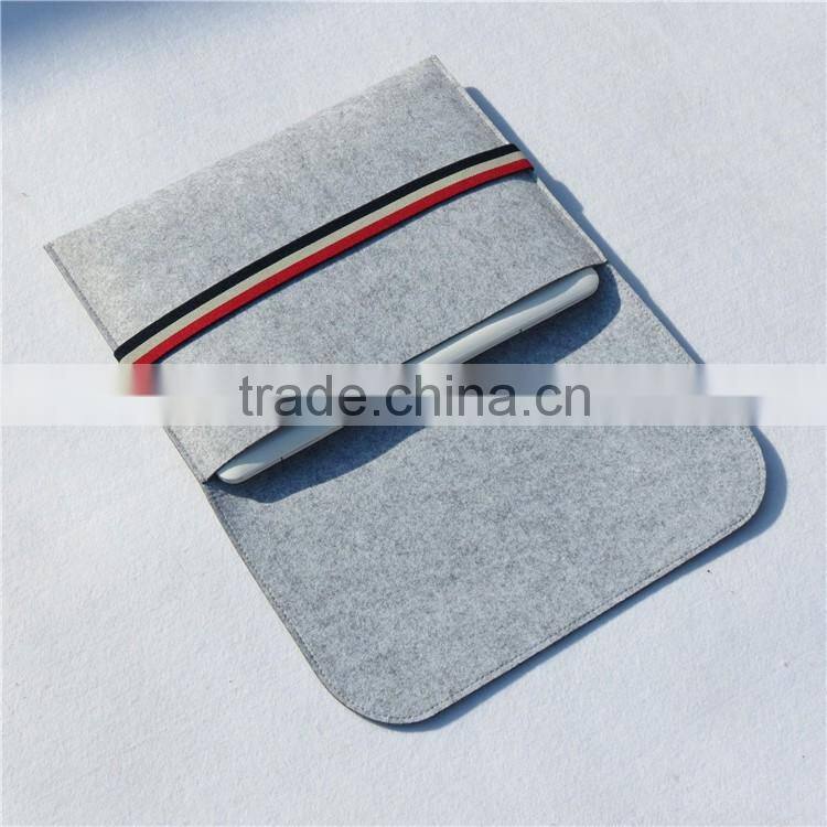 Factory Customized Wool Felt Material Case for iPad bag Pro