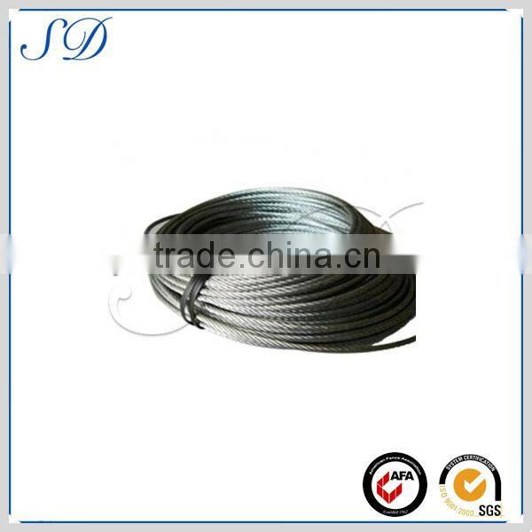 Widely used guaranteed quality steel wire rope for fitness equipment