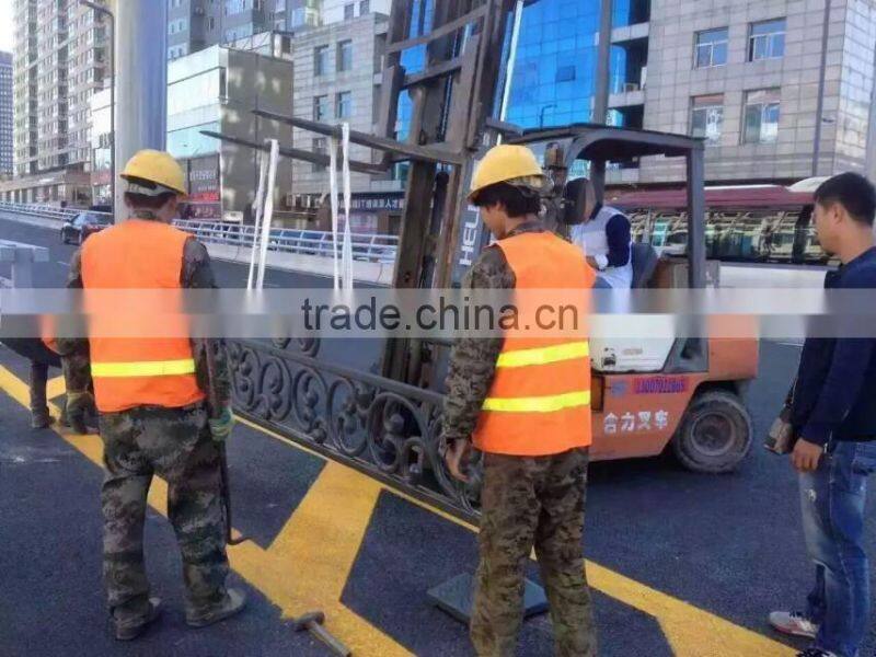 Top-selling ornamental wrought iron picket fencing for outdoor or home and garden factory in guangzhou