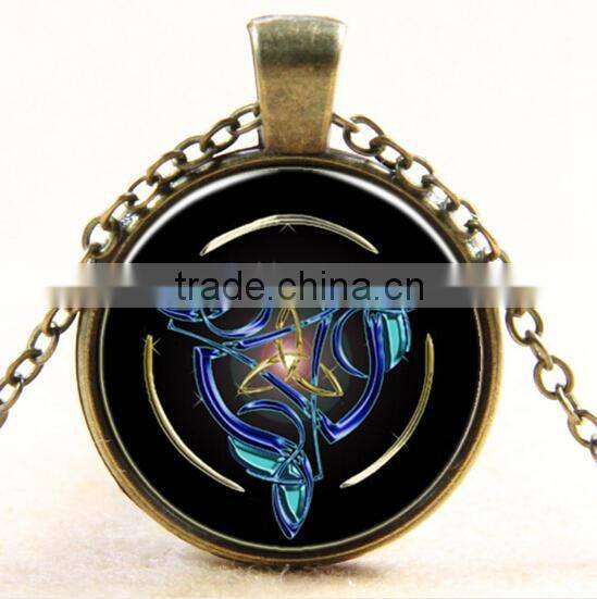 Popular DIY glass dome jewelry photo glass jewelry handmade jewelry Comic DIY Jewelry