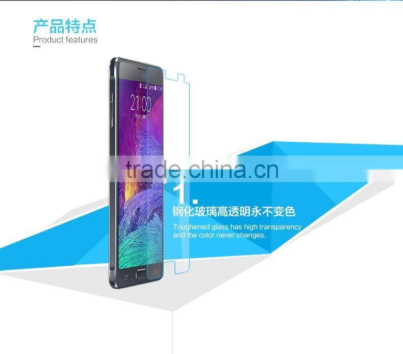 2.5D Tempered Glass Screen Protector For Samsung Galaxy Note 4 N9100 5.7" Phone Outer Screen Protector