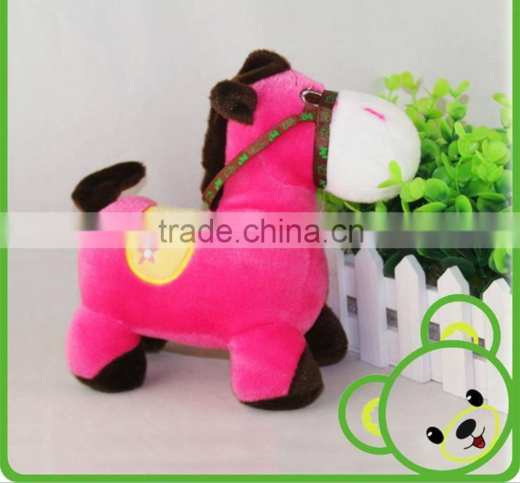 2014 cute fashion plush toy horse stuffed animal toy