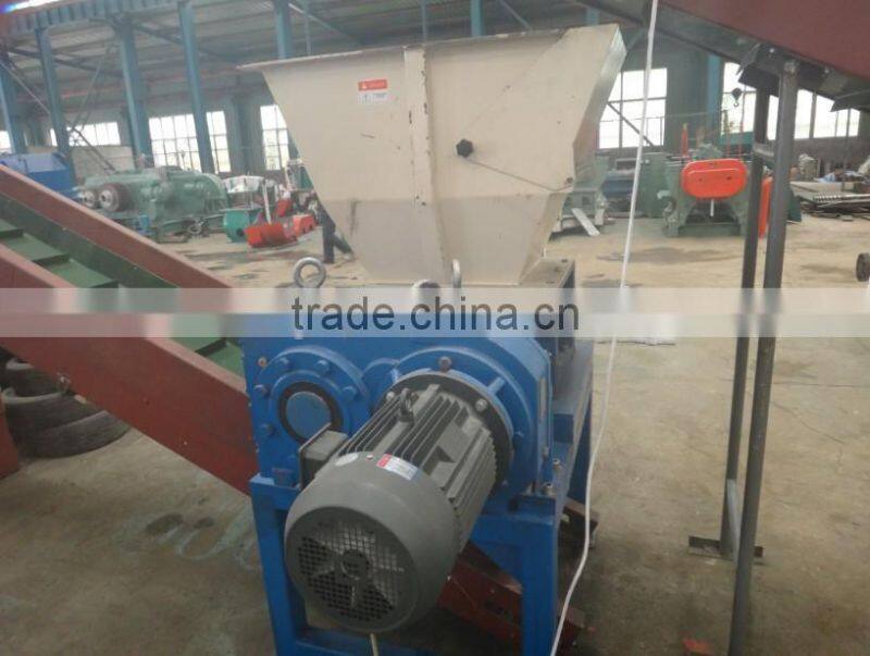 used tire shredding machine