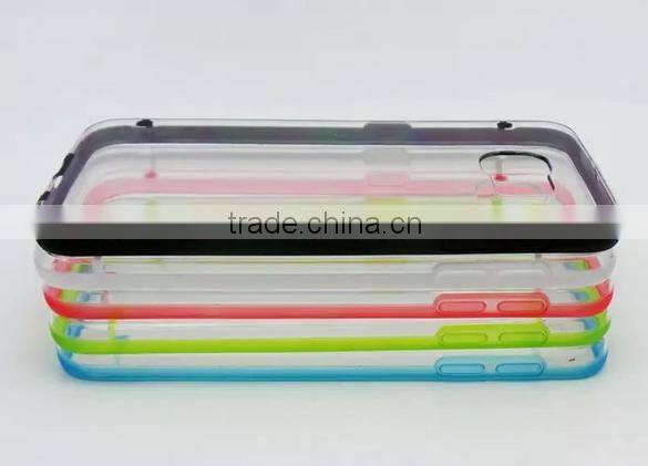 Transparent clear Soft TPU Cell Phone Case For iphone