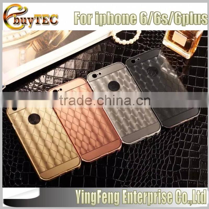 For lg g5 case Hot selling Luxury electroplated shockproof Aluminum mirror mobile phone accessory for lg g5
