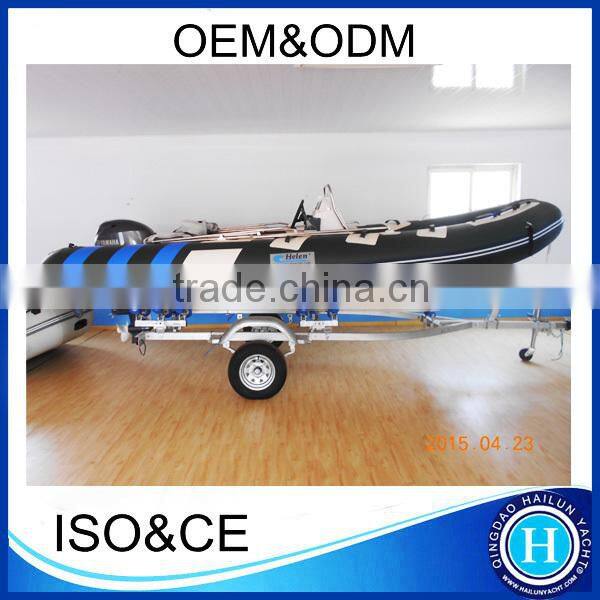 Fiberglass boats fishing boats rib 330 with outboard engine