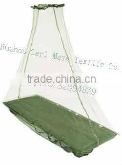 insecticide treated army/military mosquito net green army travel mosquito bed net