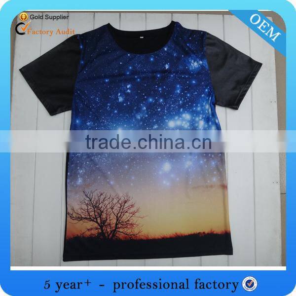 High quality custom printing ladies fashion shirt