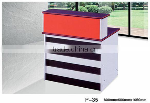 Beauty Salon Small Reception Desk Portable High Quality P-35