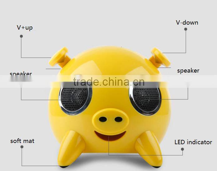 Shenzhen Factory Professional Cartoon mp3 speaker for home theater