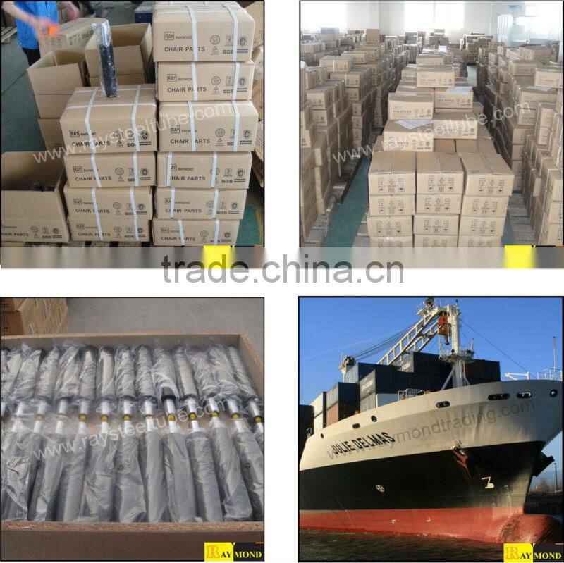 Adjustable extension gas piston mechanism for office chair