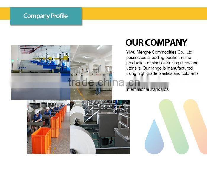 wholesale top grade colorful plastic flavored straw